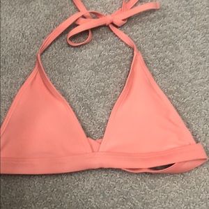 light pink bathing suit top never worn